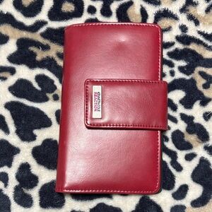 Kenneth Cole Reaction Red Leather Accessory